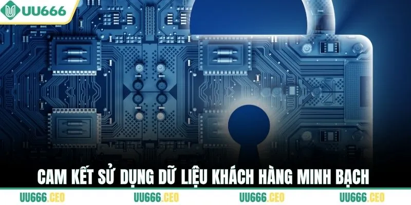 Cam kết sử dụng dữ liệu khách hàng minh bạch 
